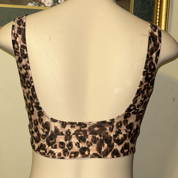 Aerie Longline Plunge Leopard Ring
Bikini Top & Swim Choose Bikini Size Set M - Picture 5 of 12